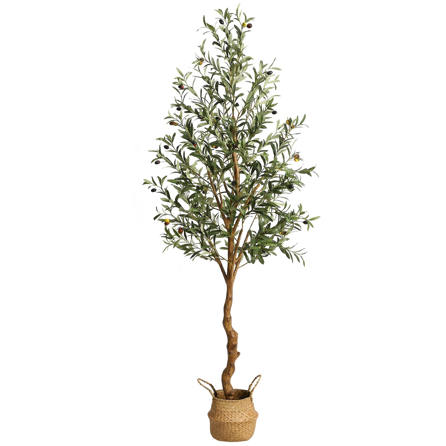 HiMISS Artificial Olive Tree In Pot For Home Room Decor