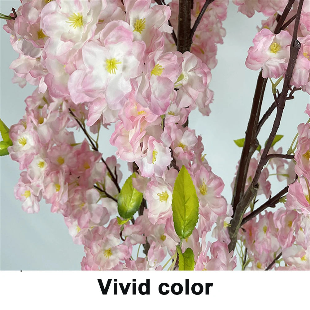 HiMISS Artificial Cherry Blossom Tree Potted Home Decor
