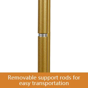 Gold Metal Flower Stand Set for Wedding Decorations and Centerpieces