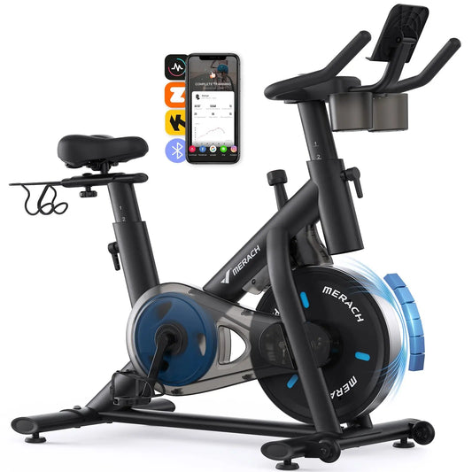 MERACH Exercise Bike With Brake Pad And Magnetic Resistance