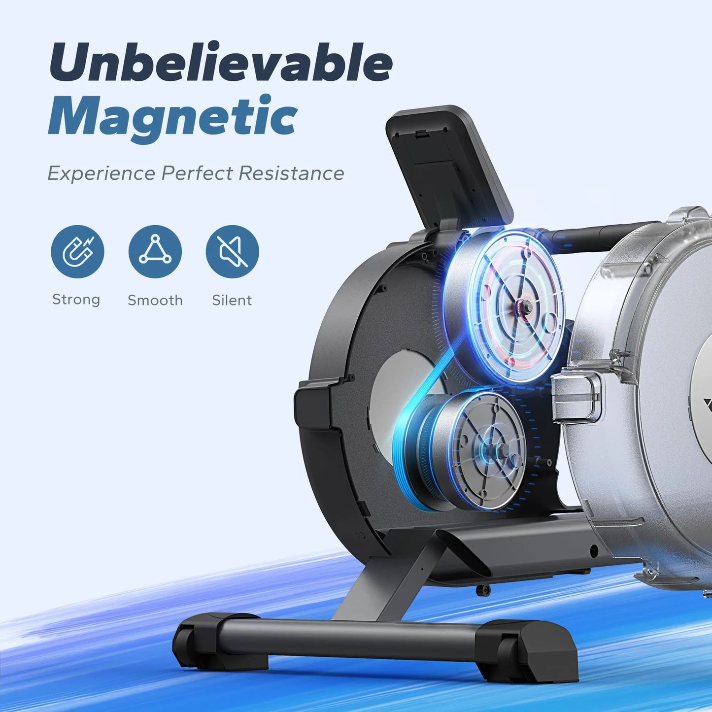 MERACH Magnetic Rowing Machine For Home With 16 Levels