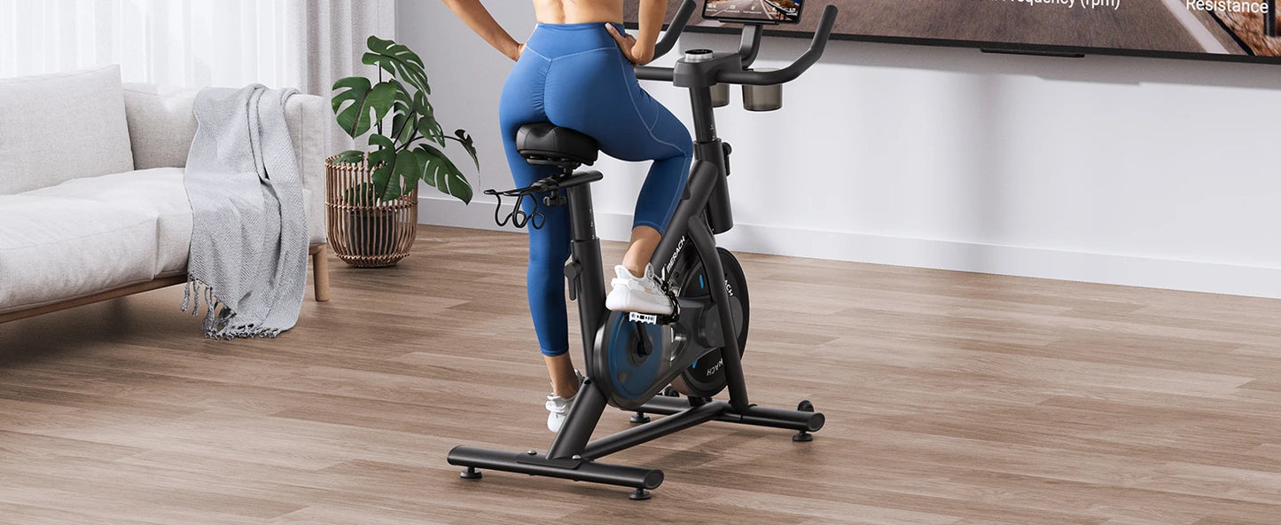 MERACH Exercise Bike With Brake Pad And Magnetic Resistance