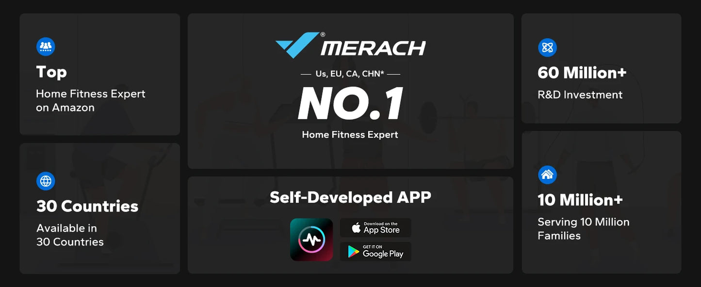 Merach Rowing Machine Magnetic 16 Level Resistance Ultra Quiet