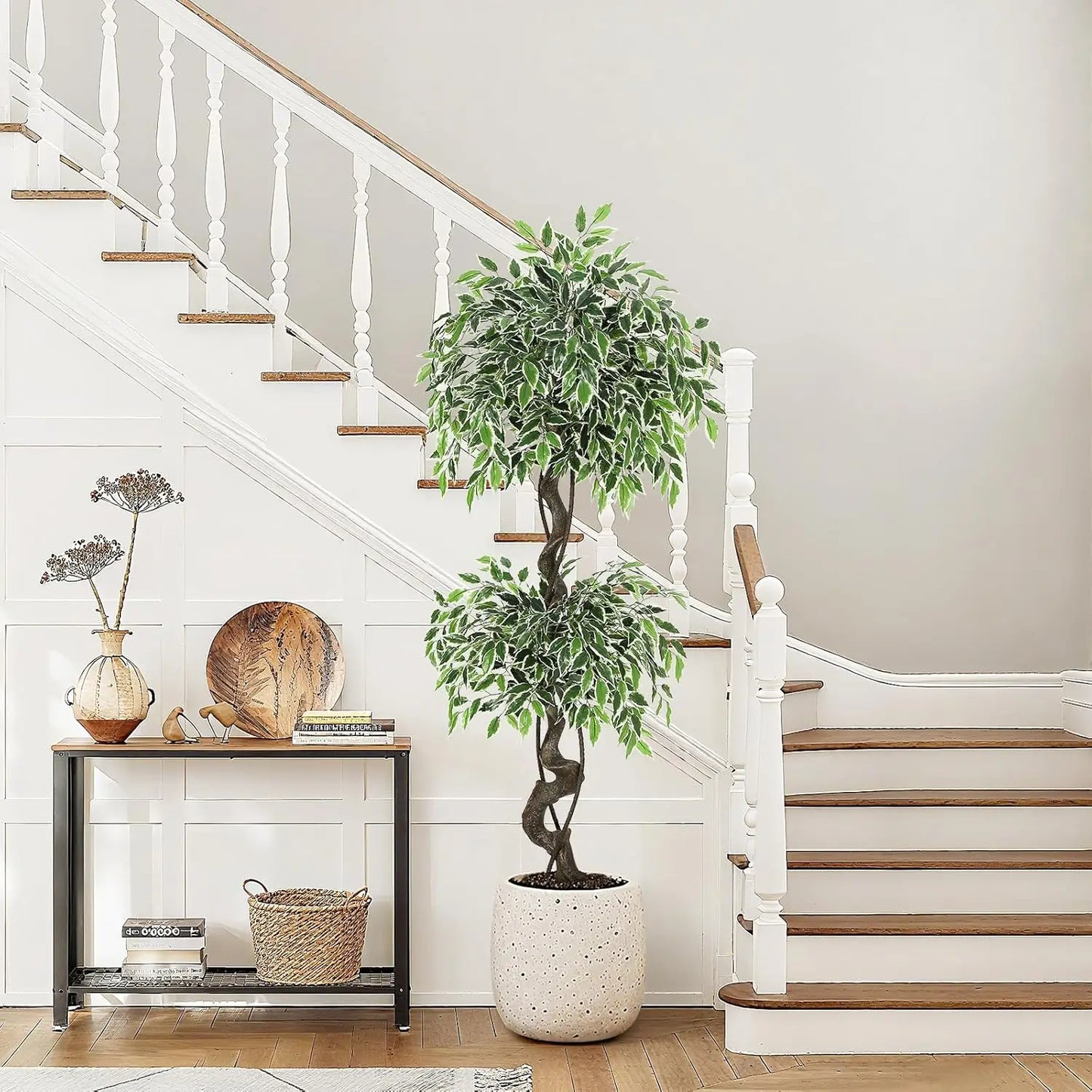 HiMISS Indoor Outdoor Ficus Tree For Home Office Decor