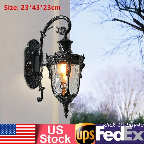 Bymaocar Outdoor Wall Light Fixture Exterior Waterproof Porch Sconce