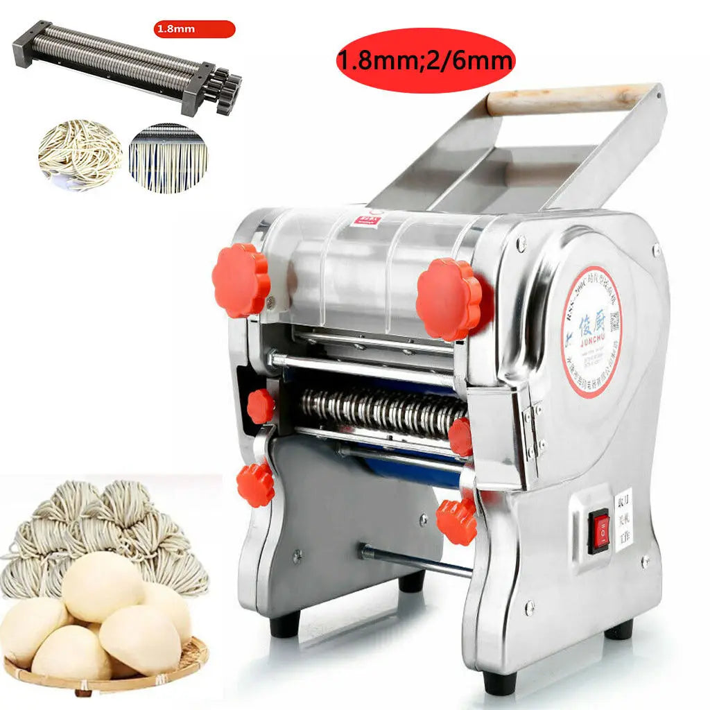 Hign-concerned 550W Electric Pasta Maker Noodle Machine With Dual Knife