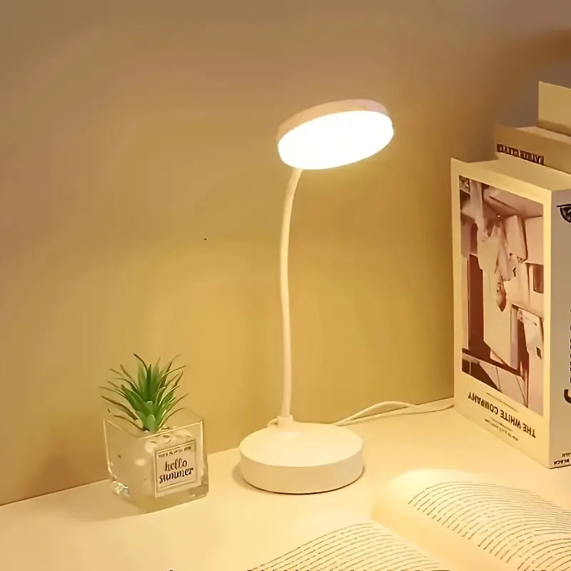 Flexible LED Desk Lamp With USB Power And Level Dimmer