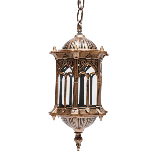 Vintage Industrial Metal Pendant Light European Style Garden Balcony IP44