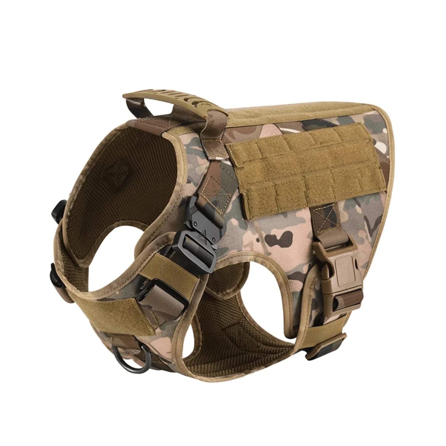 PETRAVEL Tactical Dog Harness Molle Vest With Pouches