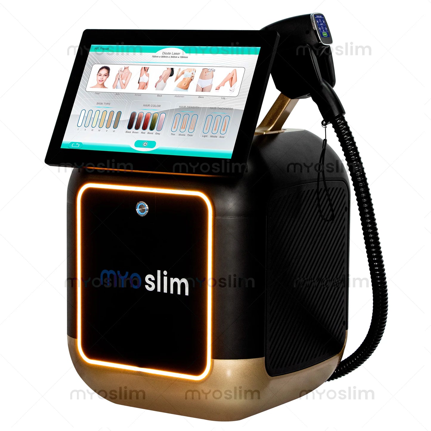MYOSLIM Soprano Diode Hair Removal Laser 755 808 940 1064