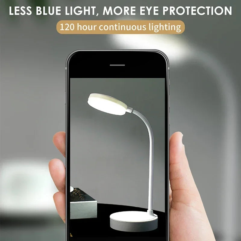 Flexible LED Desk Lamp With USB Power And Level Dimmer