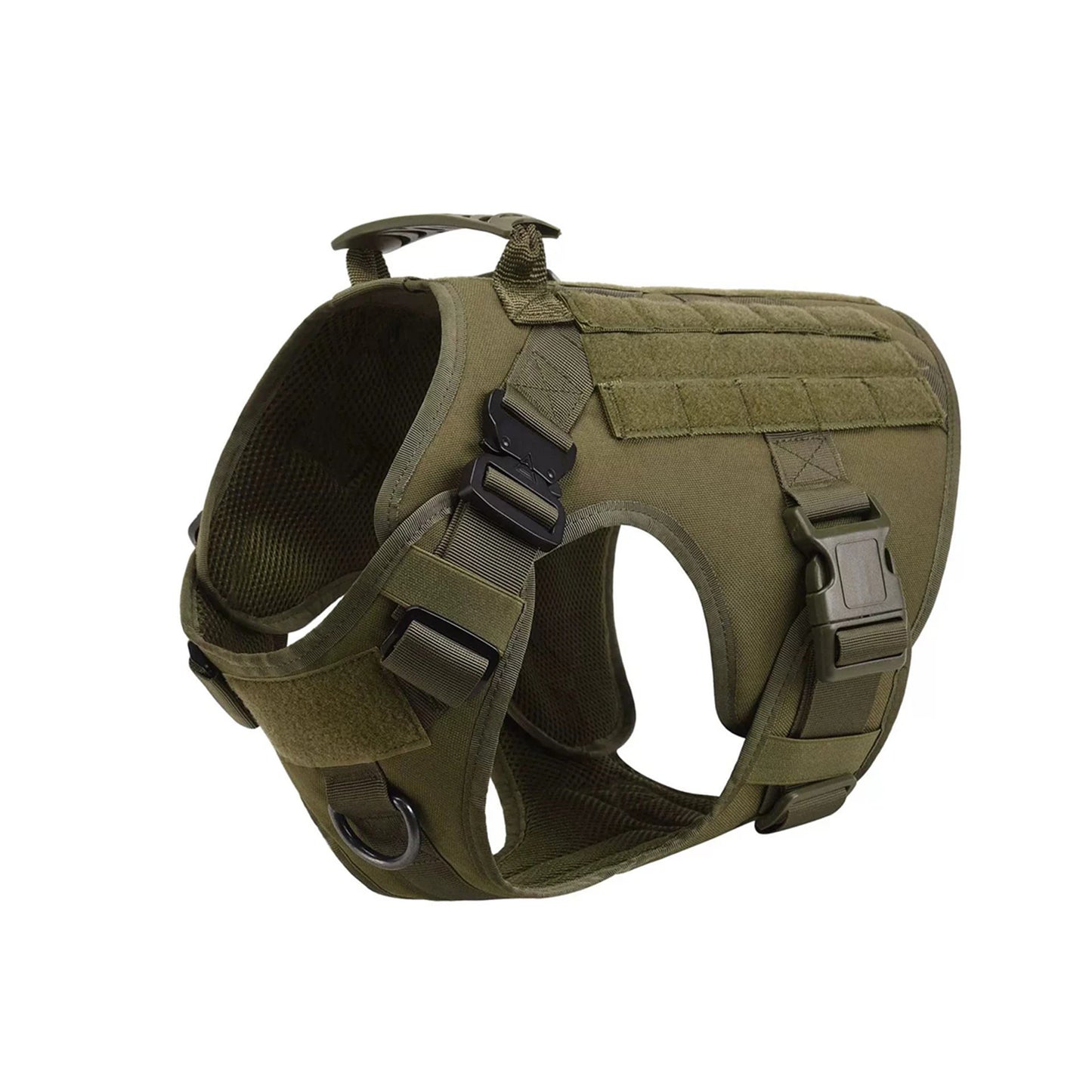 PETRAVEL Tactical Dog Harness Molle Vest With Pouches