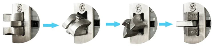 YKESDL 3D Face Recognition Biometric Door Lock With Camera