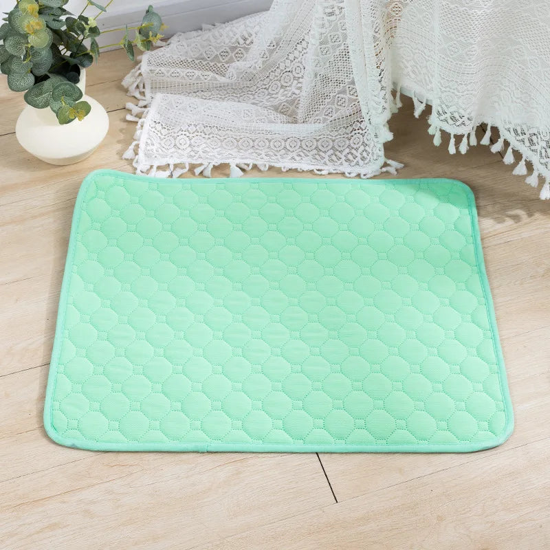 Washable Dog Diaper Mat Reusable Training Pad Waterproof Puppy Bed
