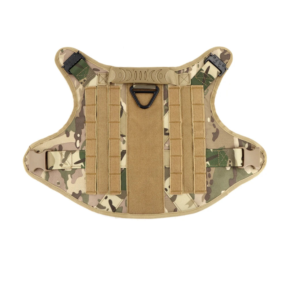 PETRAVEL Tactical Dog Harness Leash Set for Large Dogs Training