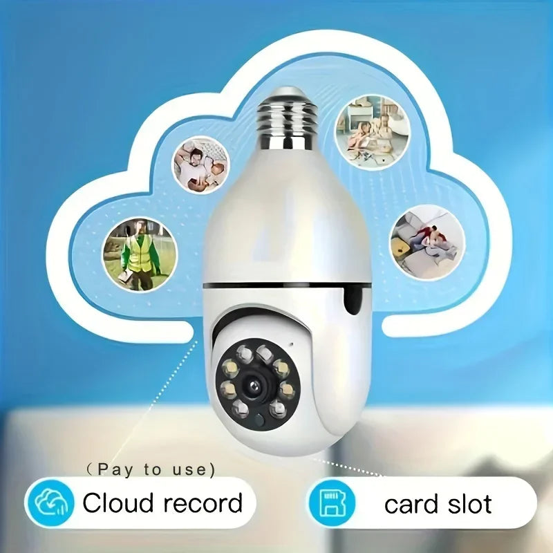 BoyKeep Outdoor Security Camera Wireless 5GHz 360 Degree E27 Socket
