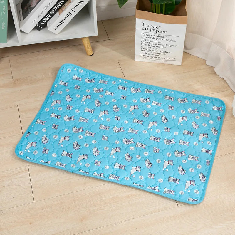 Washable Dog Diaper Mat Reusable Training Pad Waterproof Puppy Bed