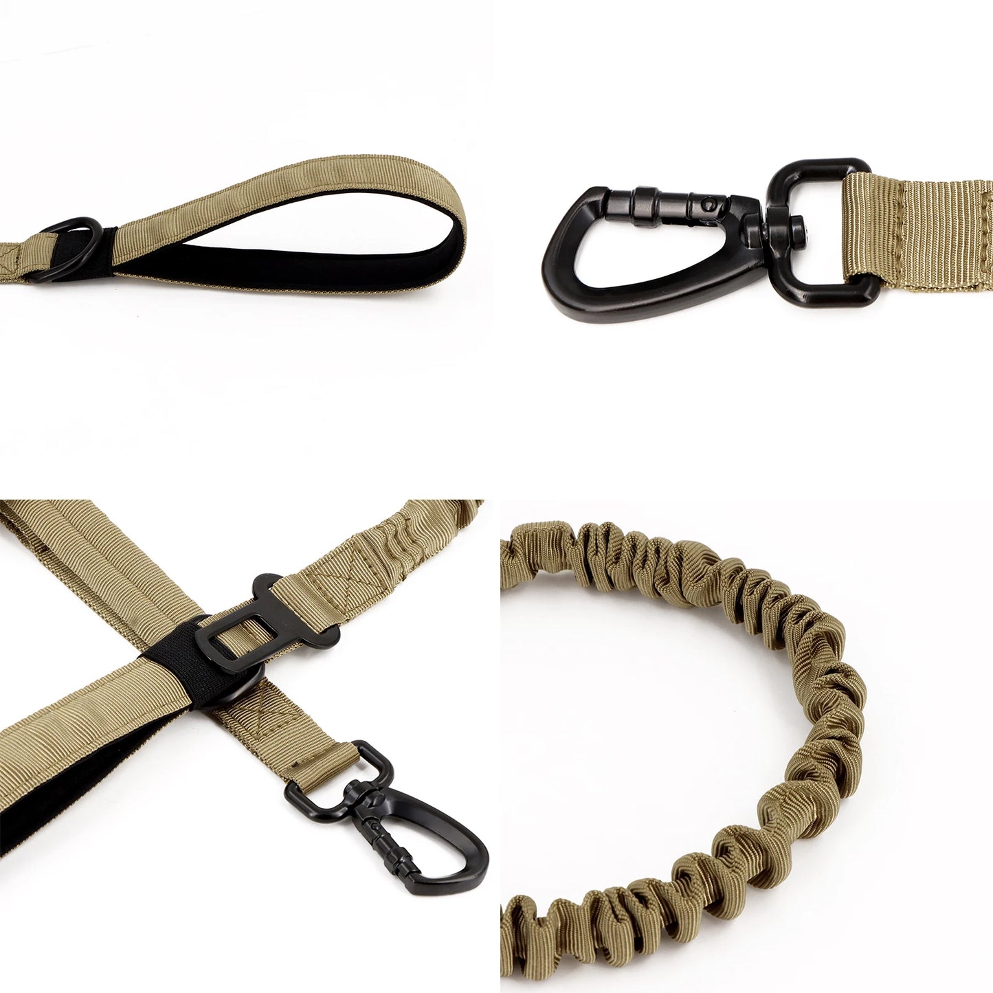 PETRAVEL Tactical Dog Harness Molle Vest With Pouches