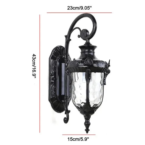 Bymaocar Outdoor Wall Light Fixture Exterior Waterproof Porch Sconce