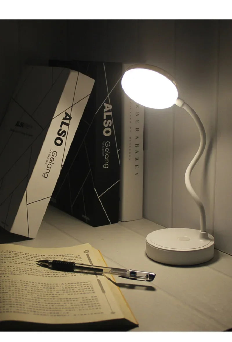 Flexible LED Desk Lamp With USB Power And Level Dimmer