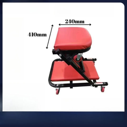 2-In-1 Folding Mechanic Stool Creeper Seat For Garage