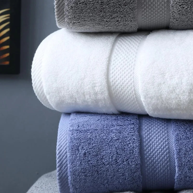 100 Percent Cotton Bath Towel Set Quick Dry Towels Hotel Spa