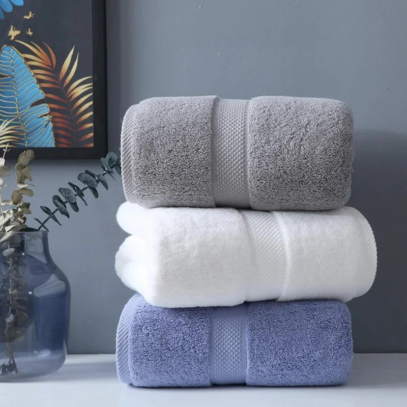 100 Percent Cotton Bath Towel Set Quick Dry Towels Hotel Spa