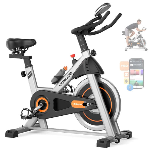 YOSUDA Magnetic Indoor Exercise Bike With App Control