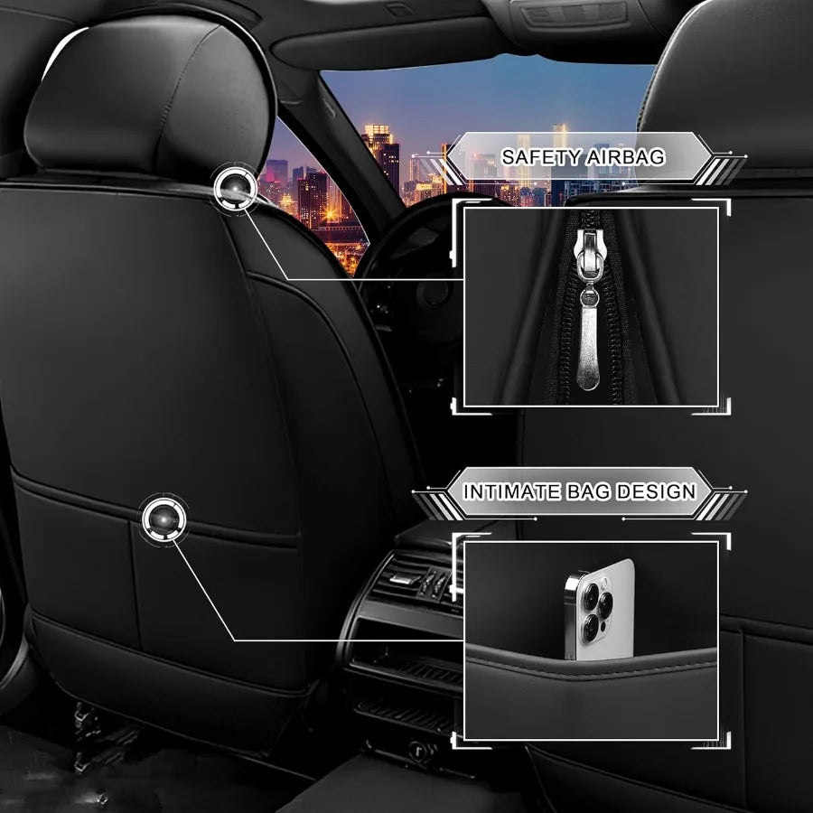 Nissan Altima Car Seat Covers Premium Nappa Leather