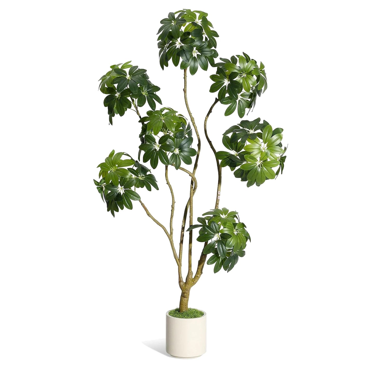 HiMISS Faux Plant In Decorative Planter With Multi Trunk Design