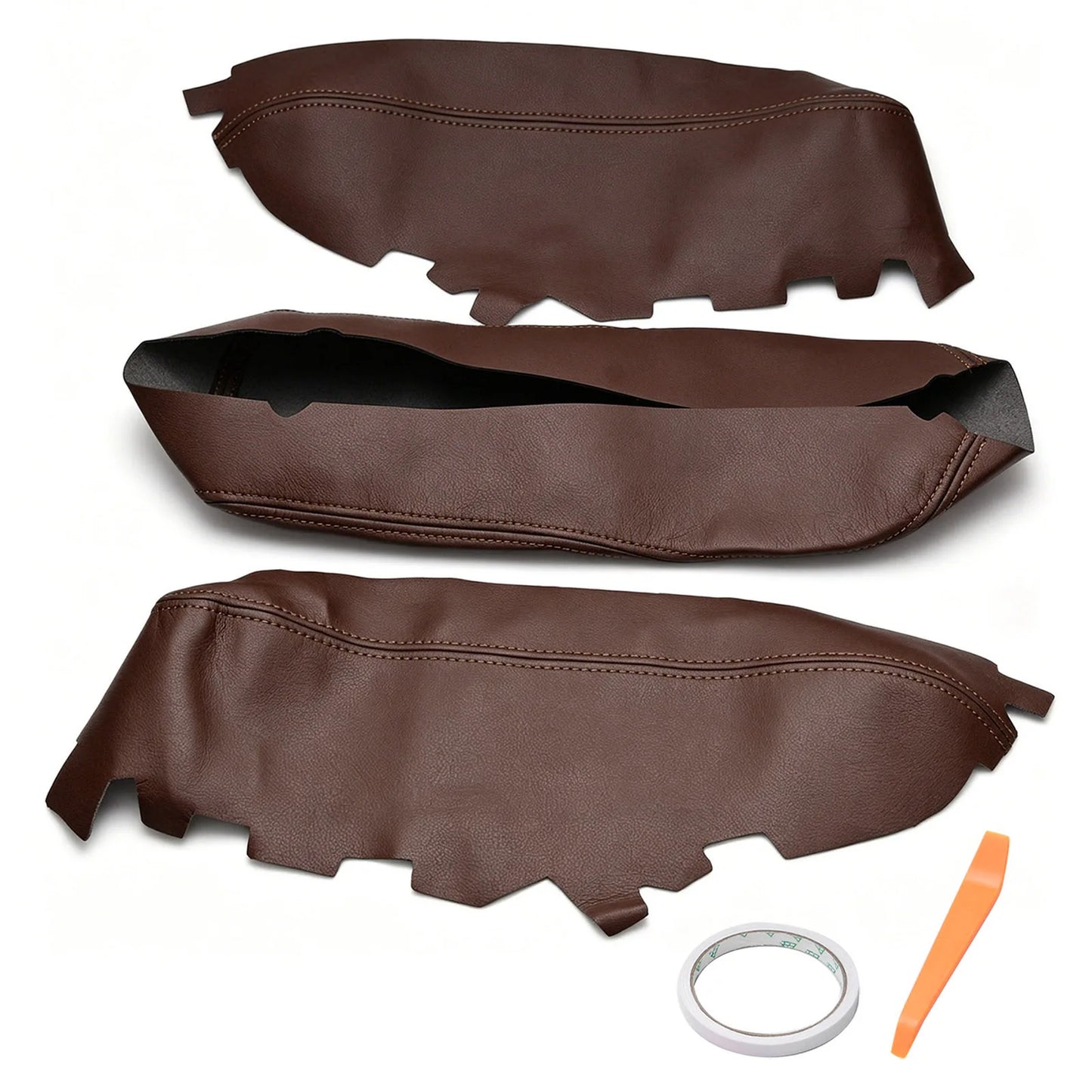 Leather Console Lid Armrest and Door Panel Cover for Avalon