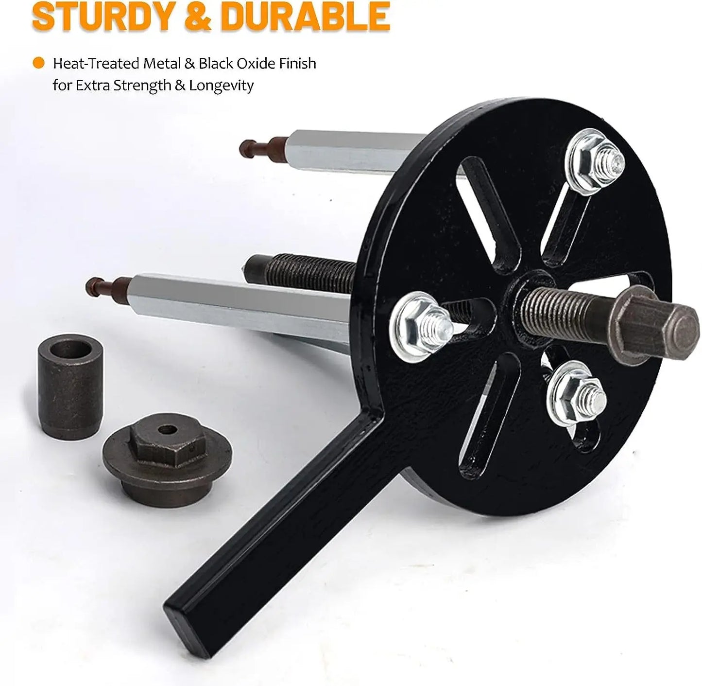 21 In 1 Bearing Disassembly Puller Set With Inner Hole Tool And Three Jaw
