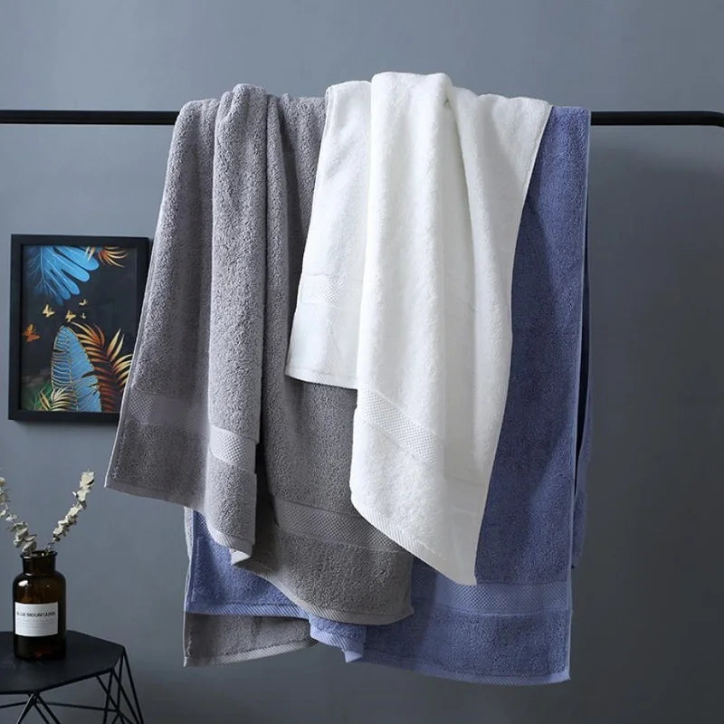 100 Percent Cotton Bath Towel Set Quick Dry Towels Hotel Spa
