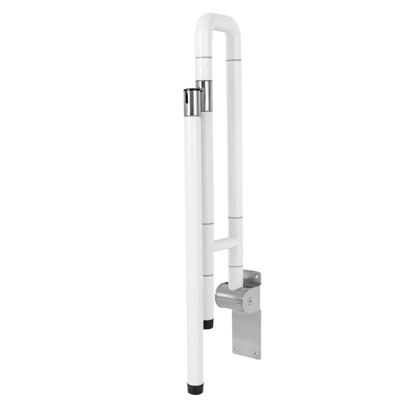 Foldable Bathroom Grab Bar Wall Mount Toilet Aid Handle
