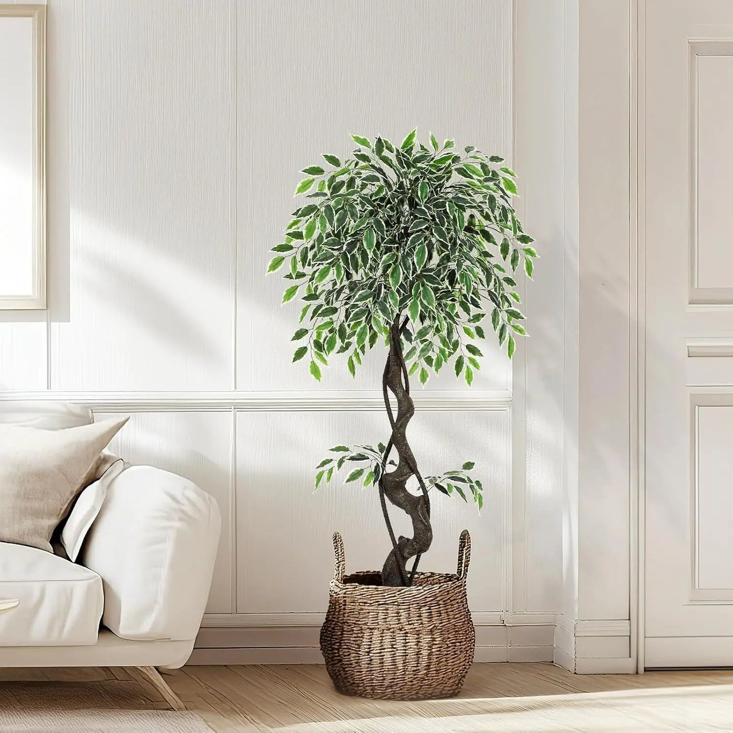HiMISS Indoor Outdoor Ficus Tree For Home Office Decor