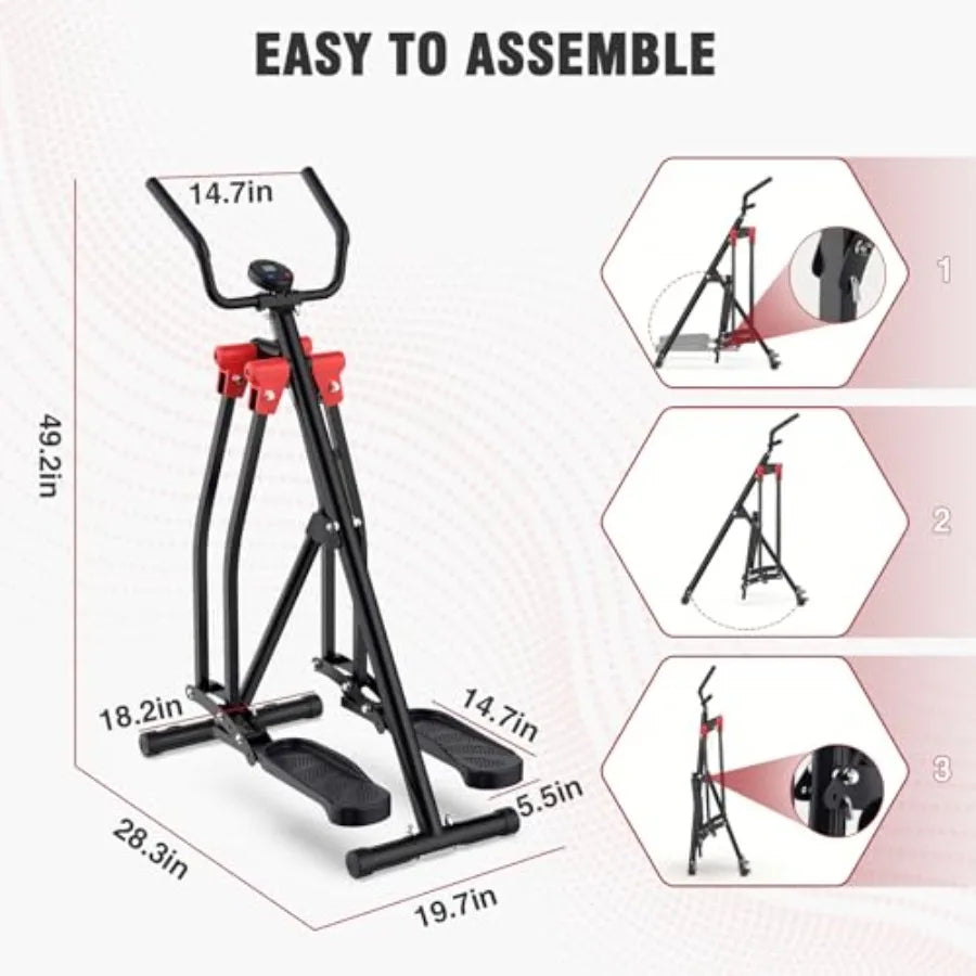 Yao Hui Huang Air Walk Elliptical Glider Cardio Trainer Foldable