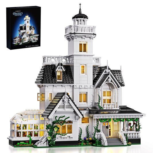 Magic House Building Set With LED Light Victorian Home Decor