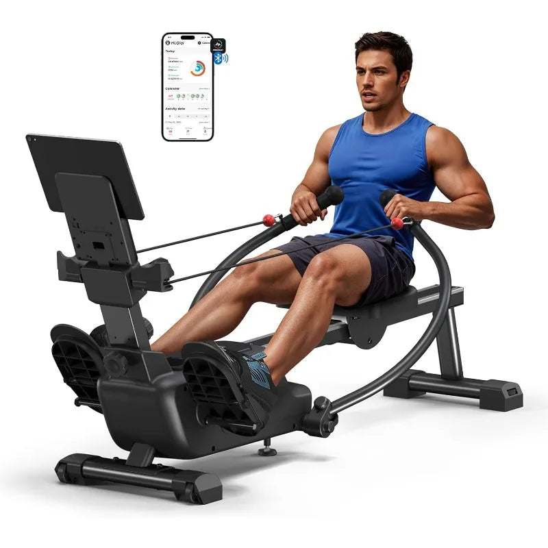 Merach Rowing Machine Magnetic 16 Level Resistance Ultra Quiet