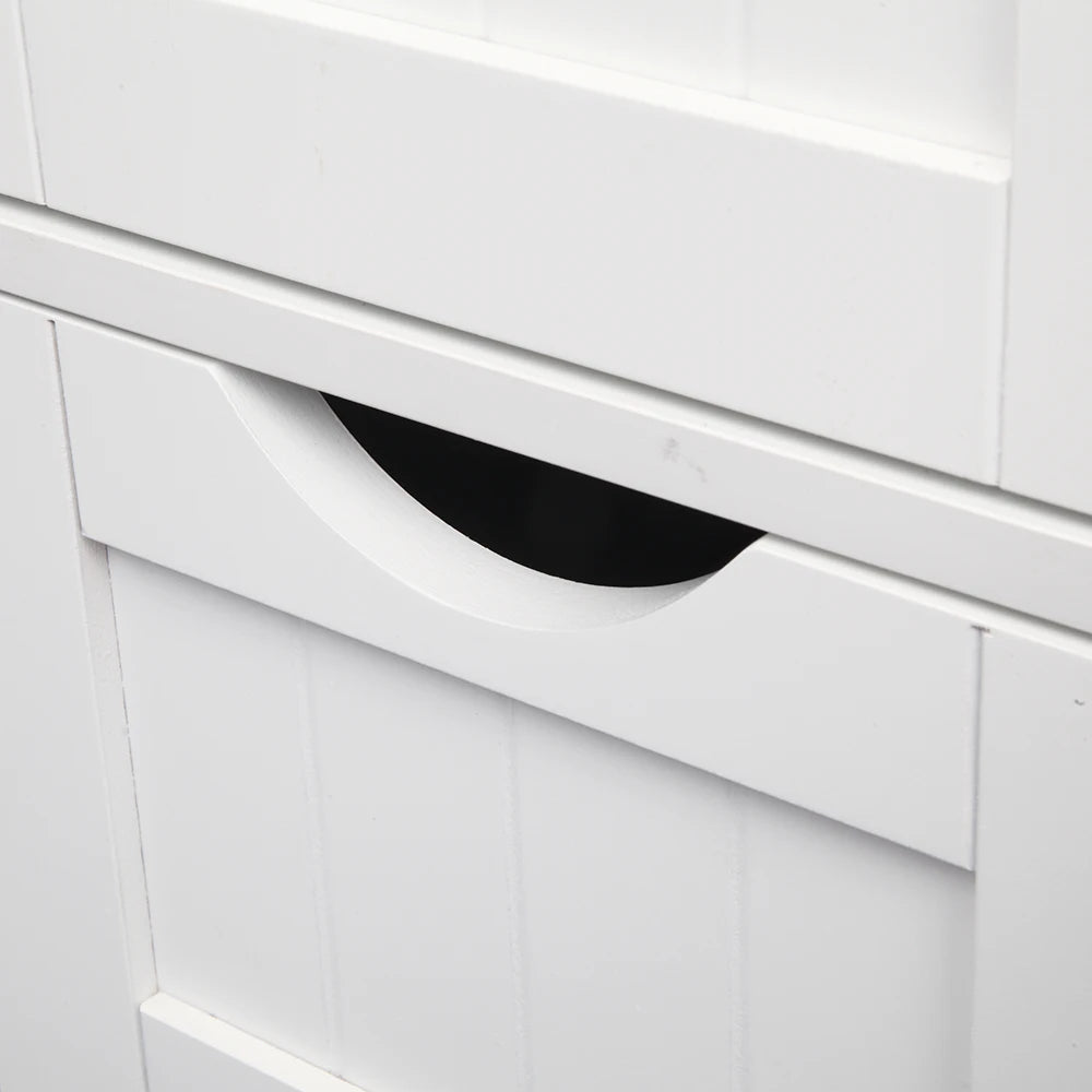 4 Drawers Storage Cabinet For Home And Bathroom Organization