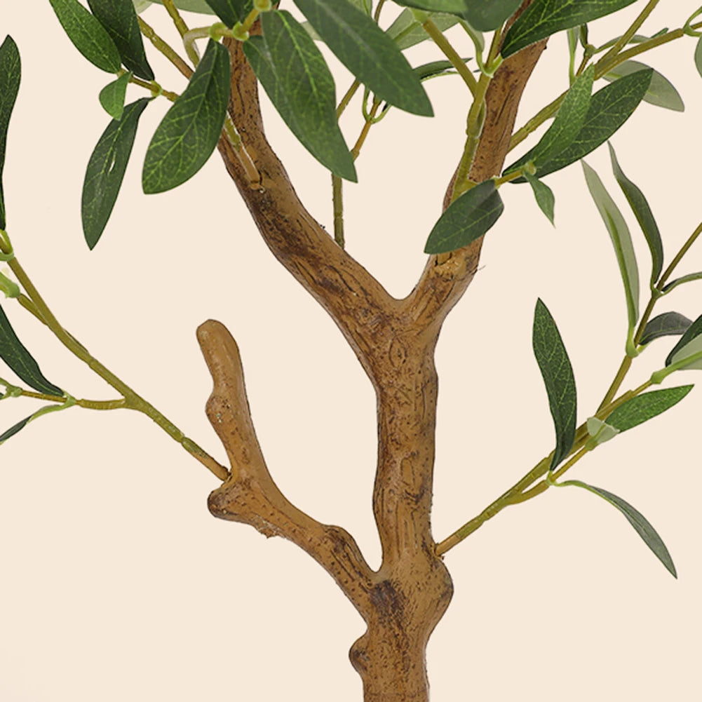 HiMISS Artificial Olive Tree In Pot For Home Room Decor