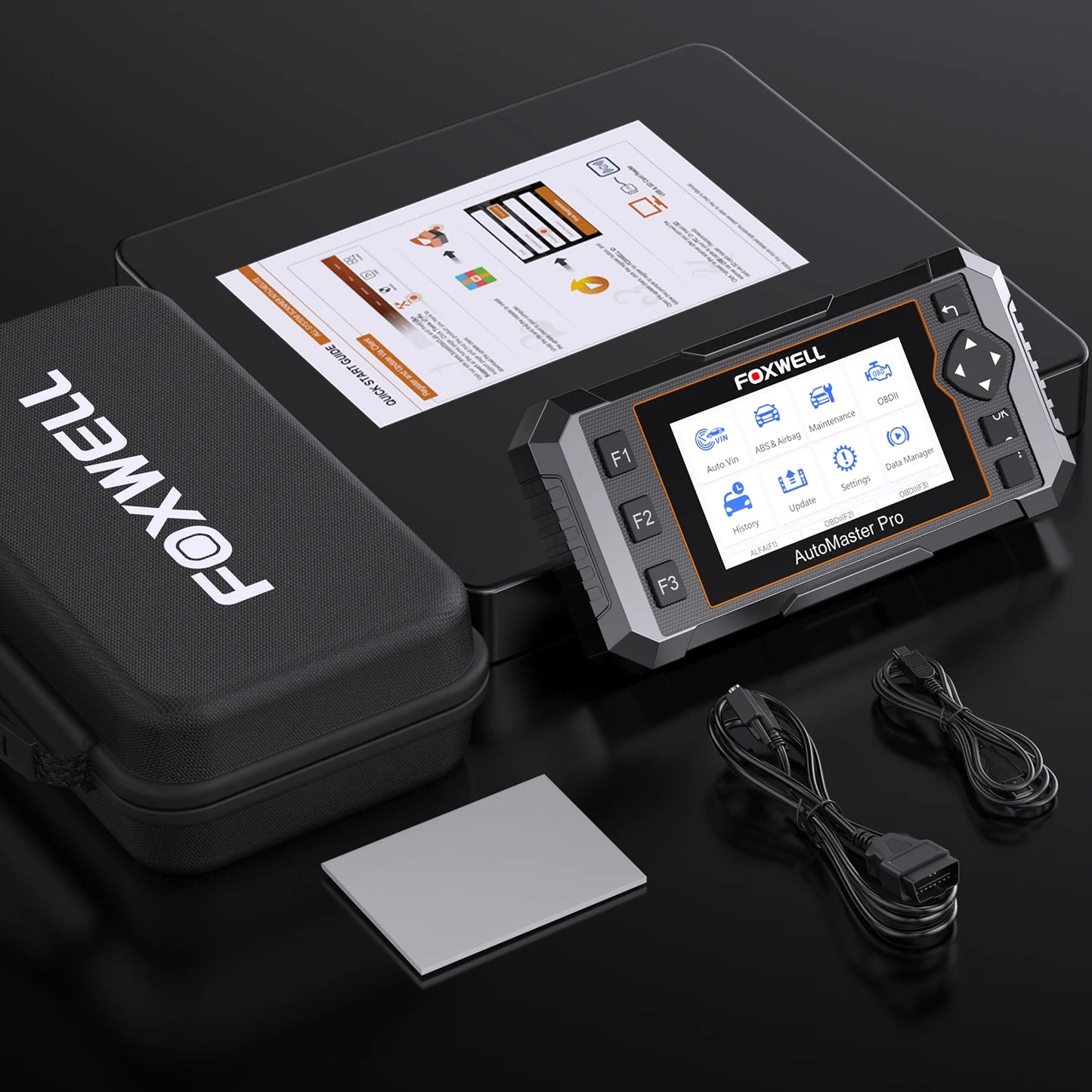 FOXWELL NT650 Pro OBDII Scan Tool With Bidirectional Diagnostics