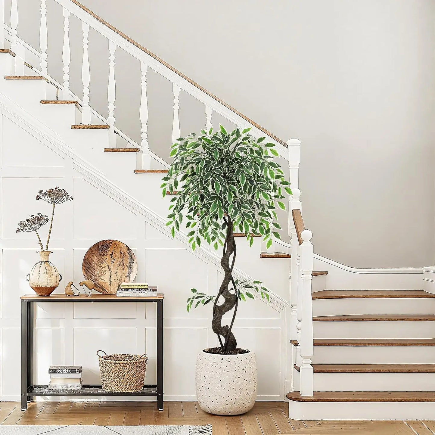 HiMISS Indoor Outdoor Ficus Tree For Home Office Decor