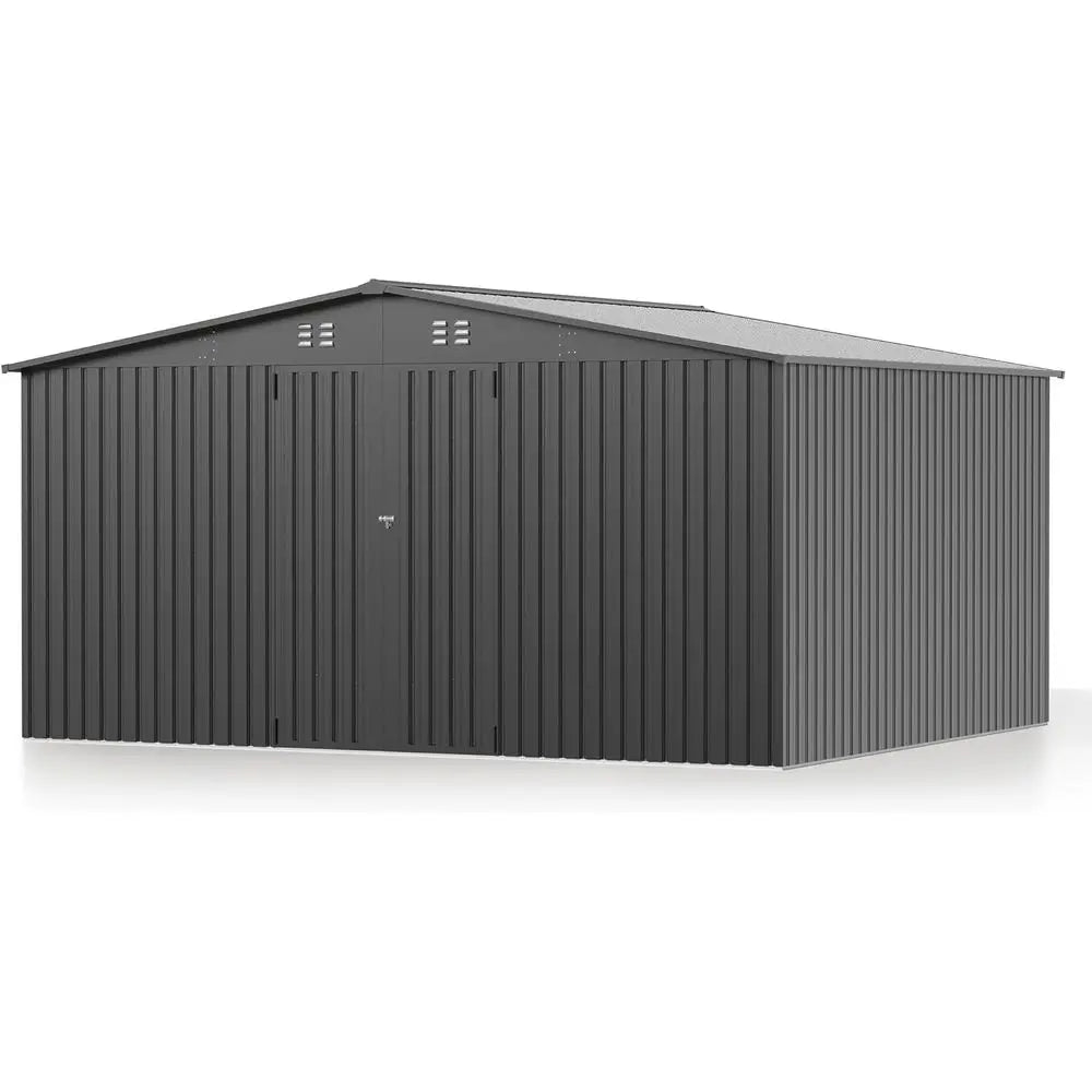 Durable Outdoor Metal Storage Shed With Door And Lock