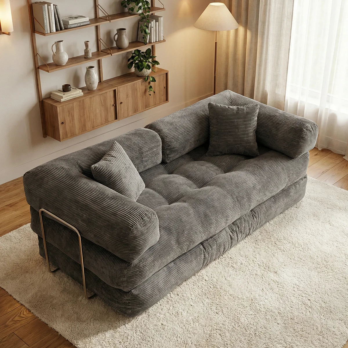 YQzyphyna Cozy Cloud Modular Sofa Bed For Living Room