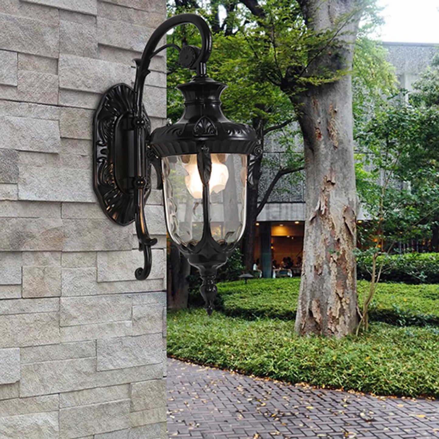 Bymaocar Outdoor Wall Light Fixture Exterior Waterproof Porch Sconce