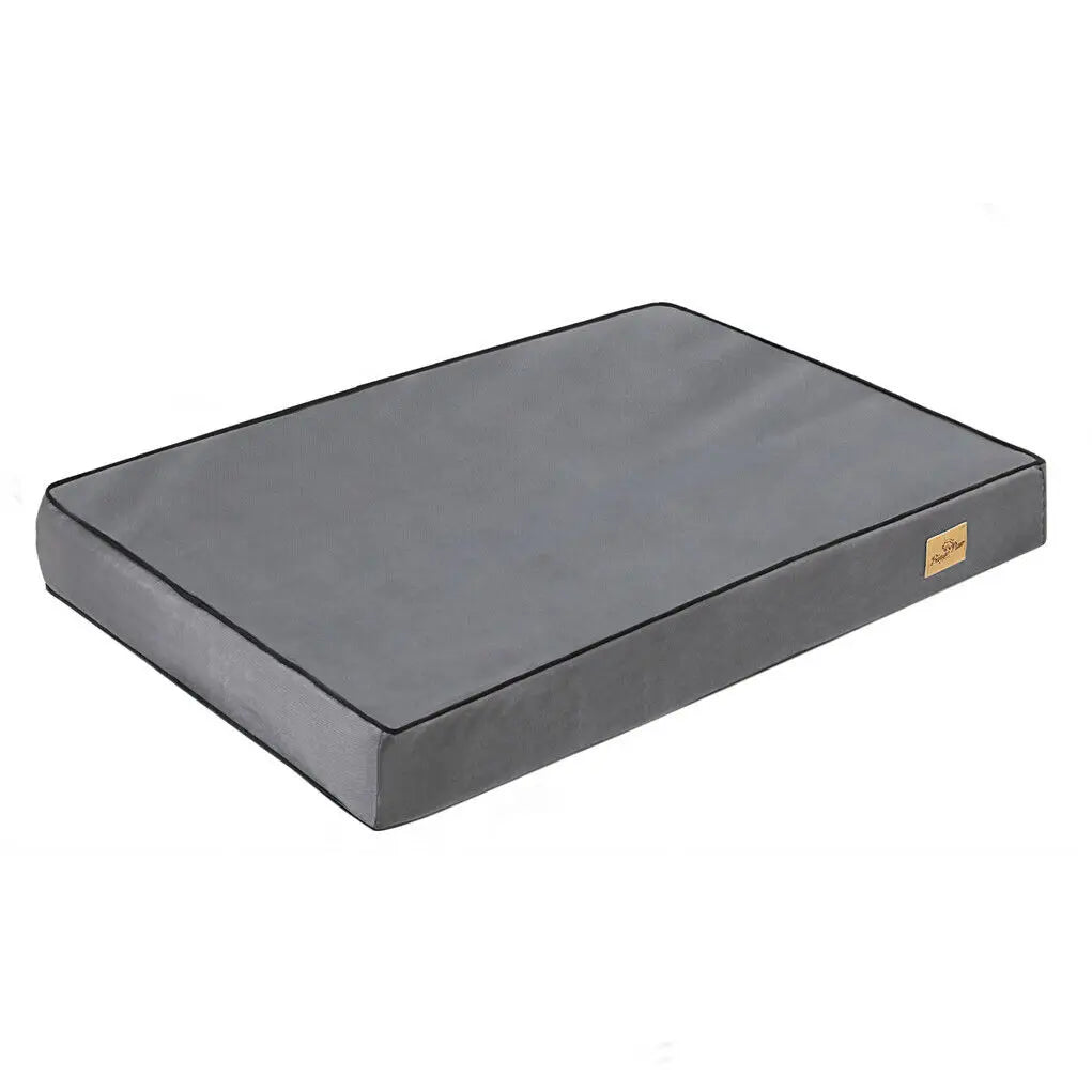 Dog Bed Orthopedic Memory Foam Base With Washable Cover
