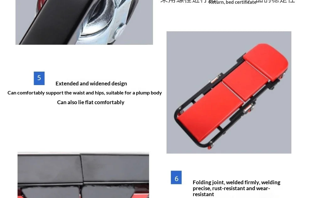 2-In-1 Folding Mechanic Stool Creeper Seat For Garage