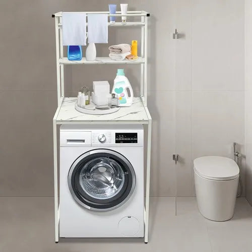 Over Washer And Dryer Storage Shelf 3 Tier Organizer Rack
