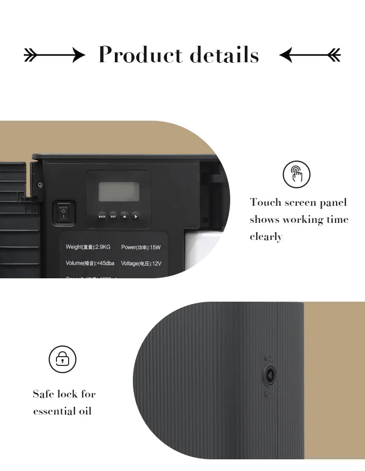 NAMSTE Smart Fragrance Diffuser For Home Hotel Spa HVAC