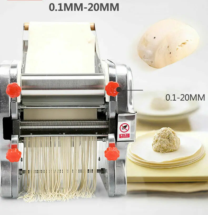Hign-concerned 550W Electric Pasta Maker Noodle Machine With Dual Knife